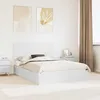 Image de vidaXL Lit de Rangement Blanc 140 x 190 cm Bois d'ingÃ©nierie