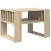 Image de vidaXL Table basse ChÃªne Sonoma 66 x 49,5 x 45 cm Bois d'ingÃ©nierie