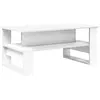 Image de vidaXL Table basse Blanc 90 x 50 x 40 cm Bois d'ingÃ©nierie