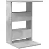 Image de vidaXL Table d'appoint Gris bÃ©ton 40 x 35 x 60,5 cm Bois d'ingÃ©nierie