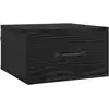 Image de vidaXL Cabinet de chevet ChÃªne noir 35 x 35 x 20 cm Bois d'ingÃ©nierie