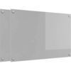 Image de vidaXL Protection de cuisine 2 pcs Gris clair 90 x 60 cm verre trempÃ©