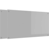 Image de vidaXL Protection de cuisine 2 pcs Gris clair 110 x 60 cm verre trempÃ©
