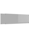 Image de vidaXL Protection de cuisine 2 pcs Gris clair 120 x 40 cm verre trempÃ©