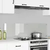 Image de vidaXL Protection de cuisine Transparent 70 x 40 x 0,8 cm verre trempÃ©