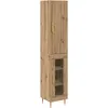 Image de vidaXL Haut Armoire ChÃªne artisanal 34,5 x 34 x 180 cm