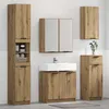 Image de vidaXL Ensemble de mobilier de salle de bain 4 pcs ChÃªne artisanal