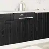 Image de vidaXL Armoire de cuisine ChÃªne noir 60 x 1,5 x 67 cm