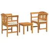 Image de vidaXL Ensemble de Mobilier 2 pcs Naturel Bois d'Acacia Massif