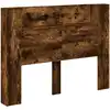 Image de vidaXL TÃªte de lit ChÃªne fumÃ© 140 x 16,5 x 103,5 cm Bois d'ingÃ©nierie