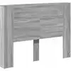 Image de vidaXL TÃªte de lit Gris Sonoma 140 x 16,5 x 103,5 cm Bois d'ingÃ©nierie