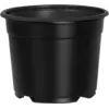 Image de vidaXL Pot Ã  fleurs 50 pcs Noir Ã 15 x 12,5 cm Plastique