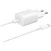 Image de Chargeur Secteur Samsung Ultra Rapide 25w Blanc + Cable