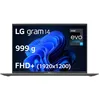 Image de LG gram 14Z90R-G.AP79F - 14" Core i7 I7-1360P 16 Go RAM 1 To SSD Carte graphique Intel Iris Xe - Gris AZERTY