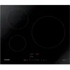 Image de Samsung NZ63M3707AK - Table de cuisson Ã  induction - 3 plaques de cuisson - Niche - largeur : 56 cm - profondeur : 49 cm - noir - avec bord coupÃ©