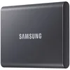 Image de Samsung T7 MU-PC2T0T - SSD - chiffrÃ© - 2 To - externe (portable) - USB 3.2 Gen 2 (USB-C connecteur) - AES 256 bits - gris titan