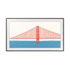 Image de Samsung The Frame Cadre 43 Noyer - Cadre décoratif pour TV Samsung The Frame