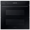 Image de Four Samsung Series 4 NV7B45502AK - avec fonction vapeur - encastrable - WiFi - niche - 56x54.9x57.9 cm (lxpxh) - avec systÃ¨me auto-nettoyant - classe A+ - verre noir
