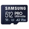 Image de Samsung PRO Ultimate MB-MY512SA - Carte mÃ©moire flash (adaptateur SD inclus(e)) - 512 Go - A2 / Video Class V30 / UHS-I U3 - microSDXC UHS-I - bleu