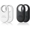Image de Samsung Galaxy SmartTag2 (pack de 4) noir, blanc - Tracker Bluetooth localisateur d'objet Balise anti-perte pour téléphone portable