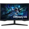 Image de Samsung Odyssey G5 S32CG552EU - G55C Series - écran LED - jeux - incurvé - 32" - 2560 x 1440 QHD @ 165 Hz - VA - 300 cd/m² - 2500:1 - HDR10 - 1 ms - HDMI, DisplayPort - noir