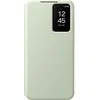 Image de Coque et étui téléphone mobile Samsung Etui Smart View avec porte-carte pour Galaxy S24+ Vert Clair
