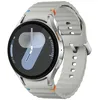 Image de Samsung Galaxy Watch7 - 44 mm - Montre connectÃ©e avec bracelet sport - caoutchouc - taille du bracelet : M/L - affichage 1.47" - 32 Go - NFC, Wi-Fi, Bluetooth - 33.8 g - argent