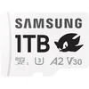Image de Samsung PRO Plus MB-MD1T0SA - Sonic the Hedgehog carte mÃ©moire flash (adaptateur microSDXC vers SD inclus(e)) - 1 To - A2 / Video Class V30 / UHS-I U3 - microSDXC UHS-I - blanc