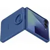 Image de en silicone avec anneau selfie Bleu nuit pour Galaxy Z Flip 7 en occasion ou reconditionné