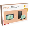 Image de PACK TABLETTE TACTILE SAMSUNG GALAXY TAB A11+ 11 128 GO GRIS + BOOK COVER HYBRIDE