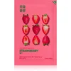 Image de Holika Holika Pure Essence masque facial en tissu à la fraise pour un teint uniforme 23 ml