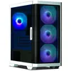 Image de Boitier PC Mini Tour Micro ATX Zalman M4 RGB avec panneau vitré - Blanc