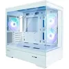 Image de Boitier PC Mini Tour Micro ATX Zalman P30 RGB avec panneaux vitrÃ©s - Blanc