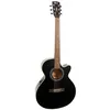 Image de Cort Sfx-Mebks Noire SatinÃ©e - Guitare Ãlectro-Acoustique