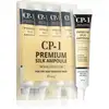Image de CP-1 Soin régénérant sans rinçage Premium Silk pour cheveux abîmés et secs 4x20 ml