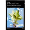 Image de Masque en tissu gommeux Sedum Hyaluron Sticker - Masque hydratant en tissu - 27 ml