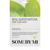 Image de Some By Mi Clinical Masque en tissu nourrissant Solution Super Matcha pour fermer les pores et obtenir un aspect mat 20 g