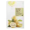 Image de Mizon Masque visage 3D à la vitamine C pour éclat et vitalité Joyful Time (Essence Vitamin) 23 g - 23,0 g