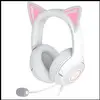 Image de Casque - Razer - Kraken Kitty V2 - Blanc - RGB personnalisables - Son surround immersif