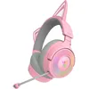 Image de Razer Kraken Kitty V3 Pro - Quartz Casque Sans fil et filaire Arceau Gaming USB Type-A Bluetooth Rose