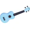 Image de Mahalo Rainbow Mr1-Lbu - Ukulele Soprano Bleu Clair Brillant + Housse