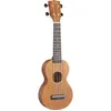 Image de Mahalo Ms1-Tbr - UkulÃ©lÃ© Soprano Slim Naturel Satin + Housse