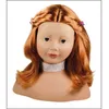 Image de Tête à coiffer et maquiller, cheveux rou