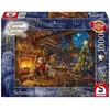Image de Puzzle le père noël et ses lutins 1000