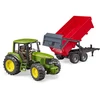 Image de John deere 6920 avec remorque à benne ba