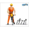 Image de Ouvrier de chantier avec accessoires