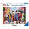 Image de Puzzle 500 pièces - promenade fleurie