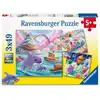 Image de Puzzle 3x49 p - monde sucreries