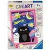 Image de Creart peinture au numero chat noir