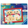 Image de Creart kids 13x18cm ? chiens joueurs